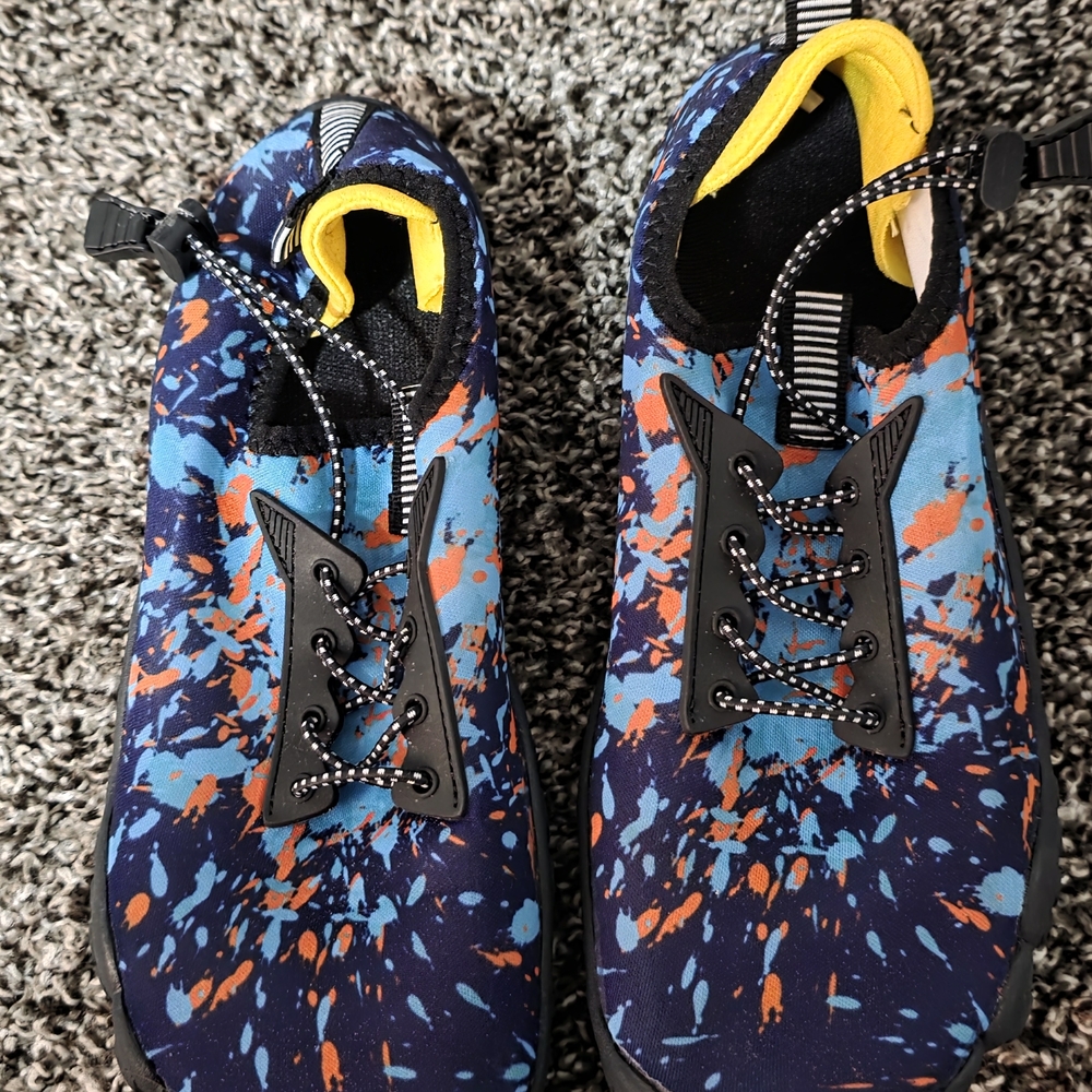 Colorful Splatter Sneakers